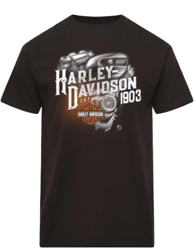 Adelaide Harley-Davidson Evolve Tee - Black