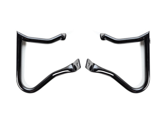 Anarchy Rear Crashbars - Gloss Black. Fits Softail 2001-2017.