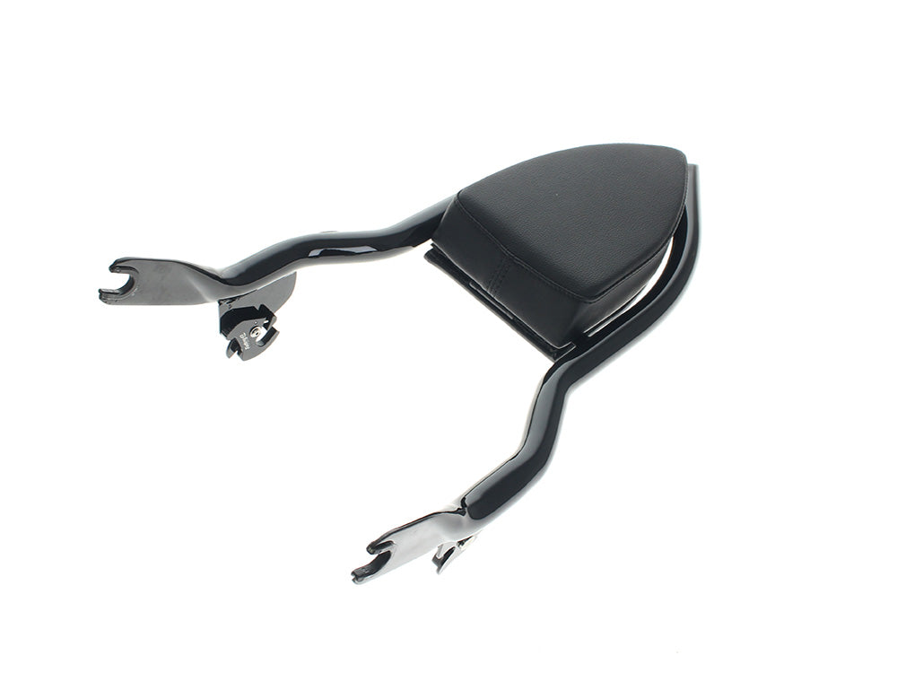 Diablo Sissy Bar Backrest - Gloss Black. Fits Touring 2009up.