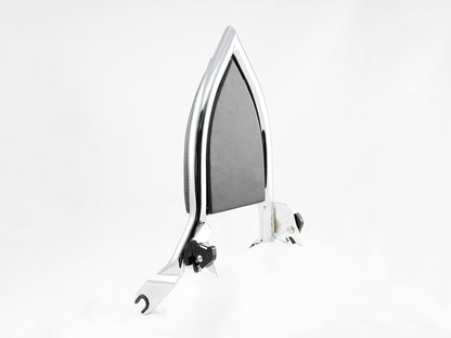 Diablo Sissy Bar Backrest - Chrome. Fits Touring 2009up.