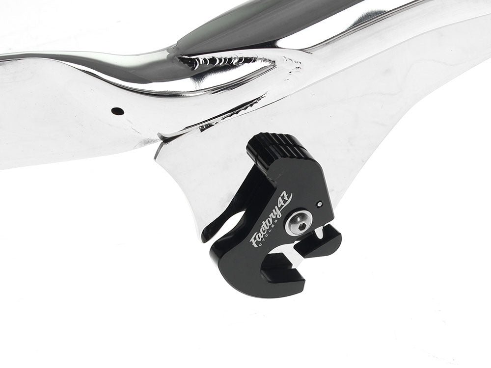 Diamond Stitch Apex Sissy Bar Backrest - Chrome. Fits Touring 2009up.