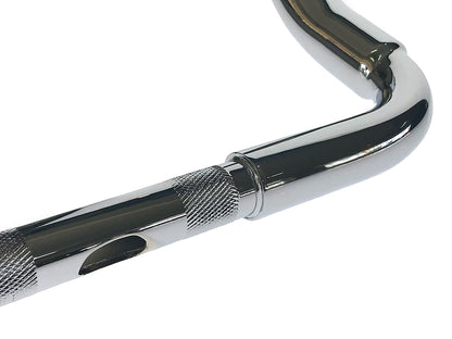 10in. x 1-1/2in. Assault Handlebar - Chrome. Fits Ultra Models 1996-2024 and Street Glide 1996-2023