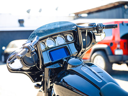 12in. x 1-1/2in. Assault Handlebar - Gloss Black. Fits Ultra Models 1996-2024 and Street Glide 1996-2023