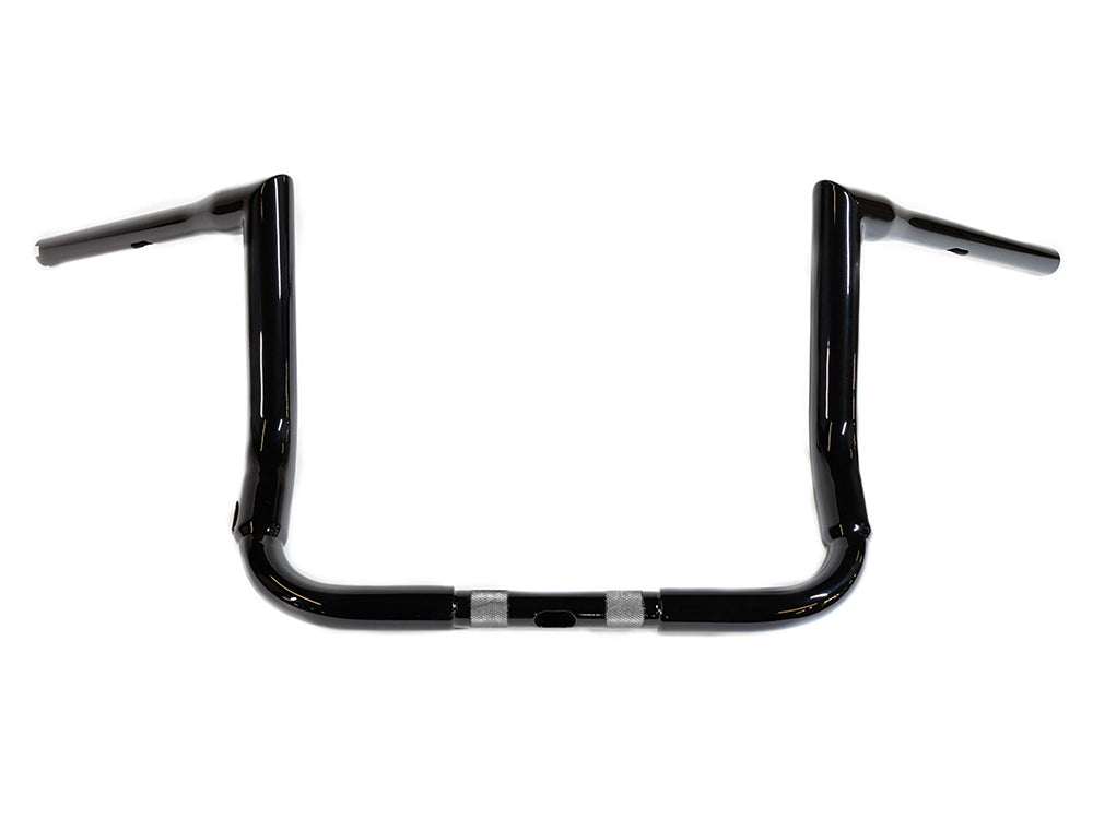 12in. x 1-1/2in. STS Miter Handlebar - Gloss Black. Fits Ultra Models 1996-2024 and Street Glide 1996-2023
