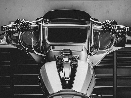 12in. x 1-1/2in. S Series Handlebar - Gloss Black. Fits CVO Street Glide 2023up & Street Glide 2024up