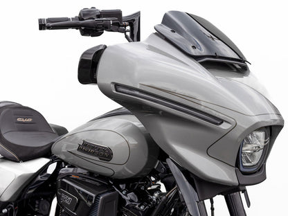 14in. x 1-1/2in. S Series Handlebar - Gloss Black. Fits CVO Street Glide 2023up & Street Glide 2024up