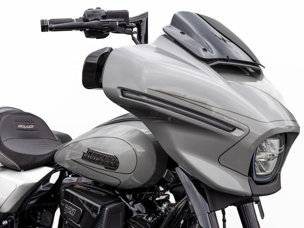 14in. x 1-1/2in. S Series Handlebar - Black Chrome. Fits CVO Street Glide 2023up & Street Glide 2024up