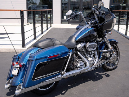 12in. x 1-1/2in. STR Miter Handlebar - Chrome. Fits Road Glide 2015-2023