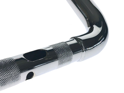 12in. x 1-1/2in. Legacy Rivera Handlebar - Chrome. Fits Fits Road Glide 2015-2023
