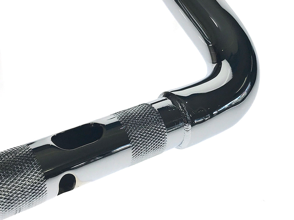 14in. x 1-1/2in. Legacy Rivera Handlebar - Chrome. Fits Road Glide 2015-2023