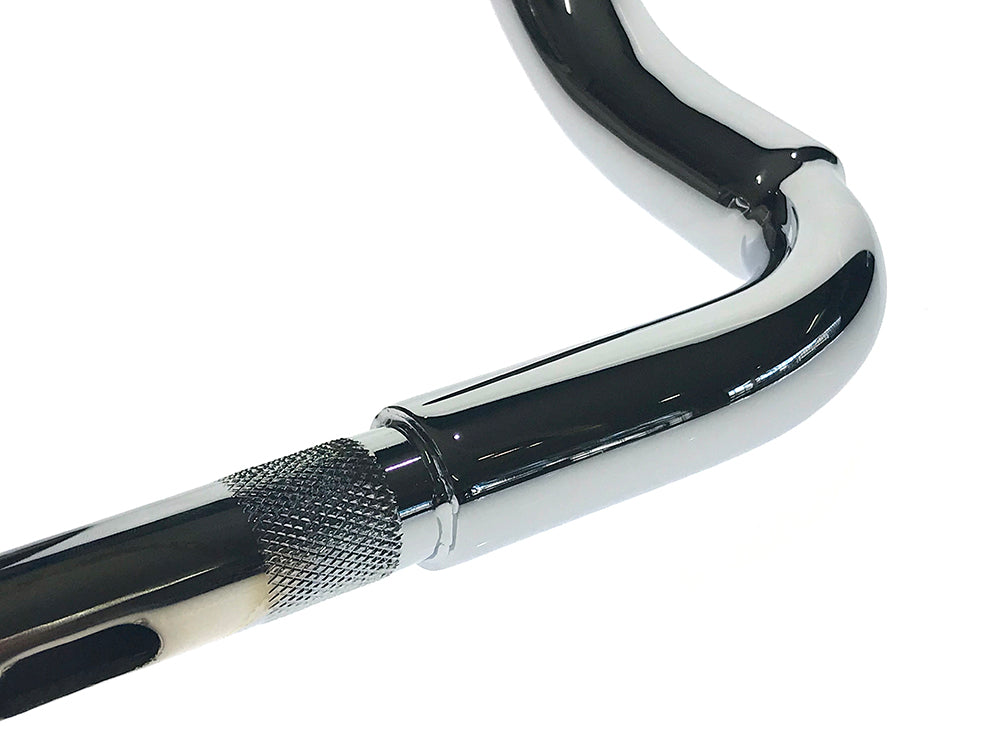 12in. x 1-1/2in. GT Pico Handlebar - Chrome. Fits Ultra Models 1996-2024 and Street Glide 1996-2023