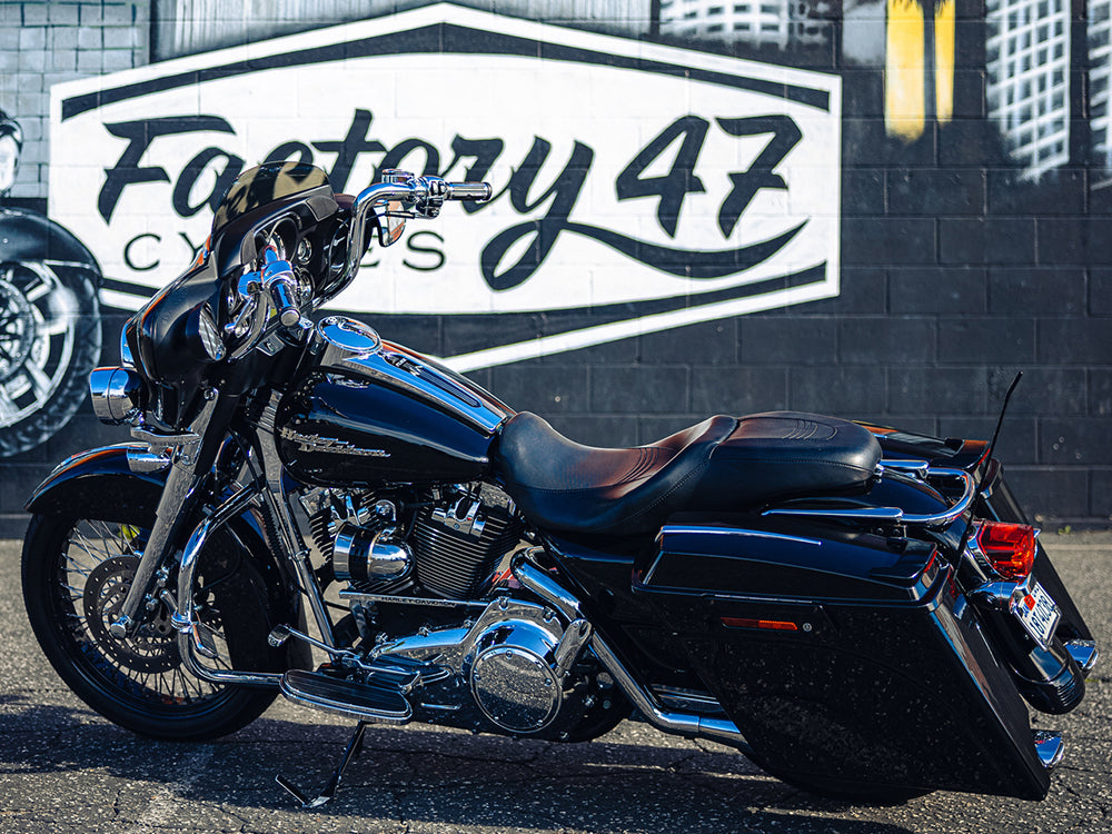 12in. x 1-1/2in. GT Pico Handlebar - Chrome. Fits Ultra Models 1996-2024 and Street Glide 1996-2023