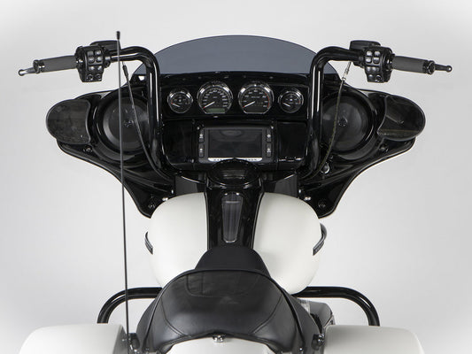14in. x 1-1/2in. GT Pico Handlebar - Gloss Black. Fits Ultra Models 1996-2024 and Street Glide 1996-2023