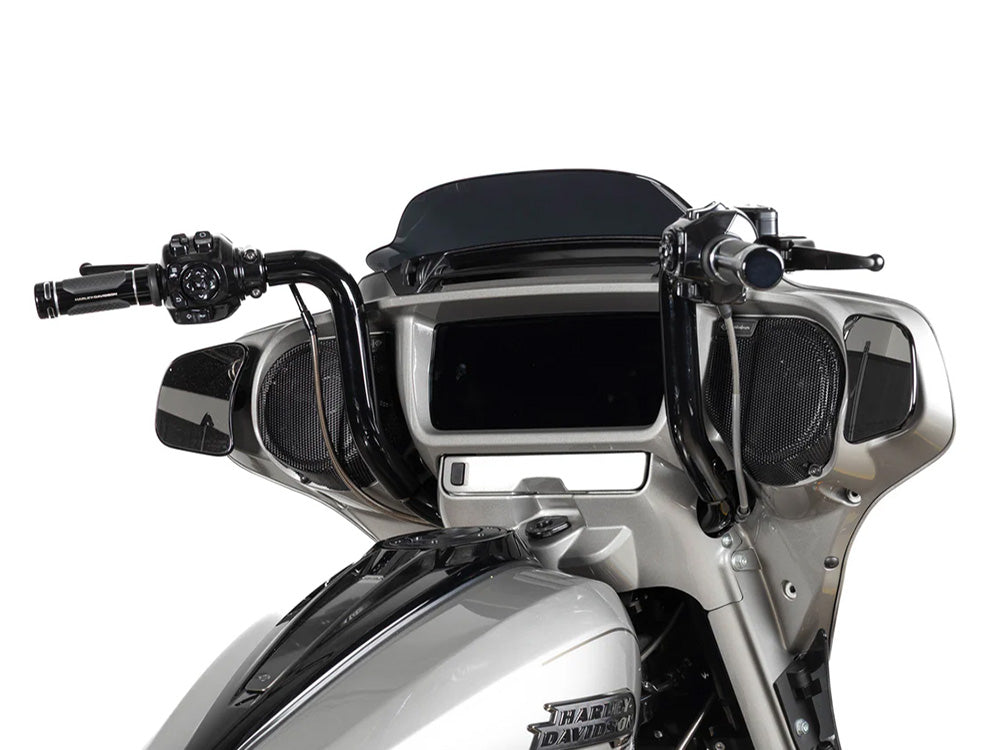 12in. x 1-1/2in. Eagle Series Handlebar - Gloss Black. Fits CVO Street Glide 2023up & Street Glide 2024up