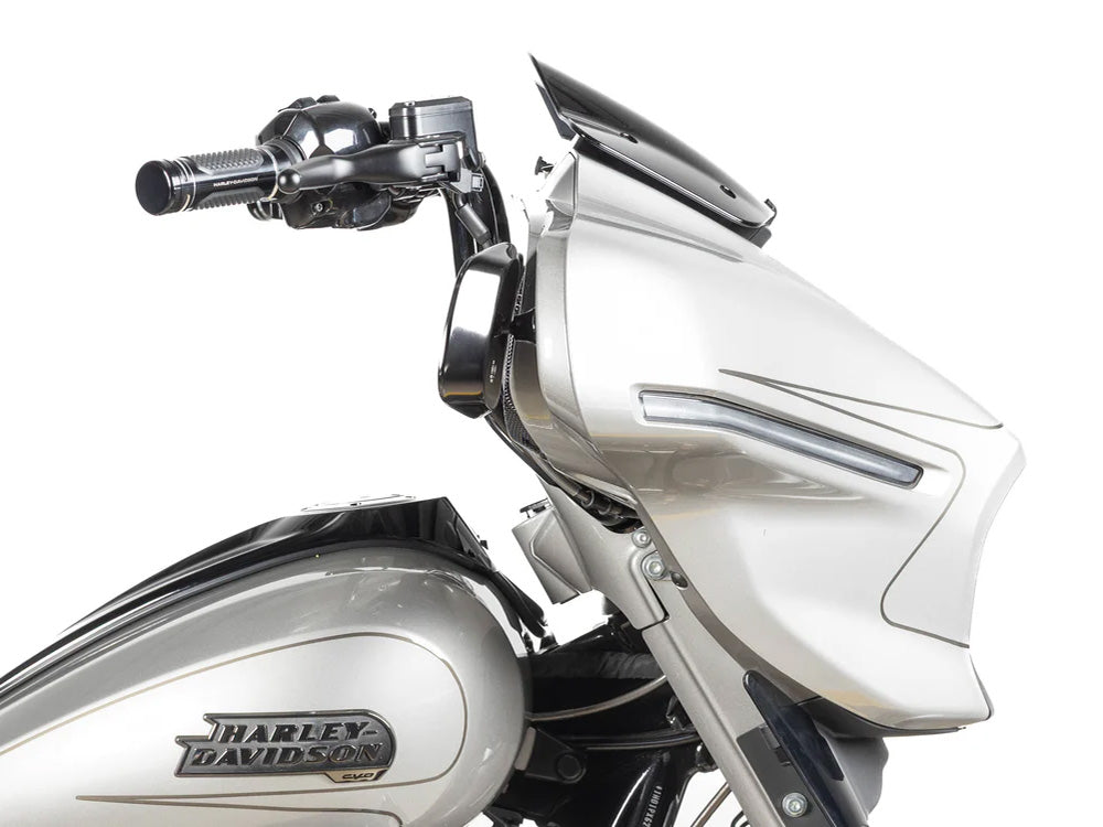 12in. x 1-1/2in. Eagle Series Handlebar - Gloss Black. Fits CVO Street Glide 2023up & Street Glide 2024up