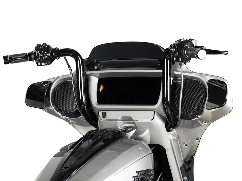 14in. x 1-1/2in. Eagle Series Handlebar - Gloss Black. Fits CVO Street Glide 2023up & Street Glide 2024up