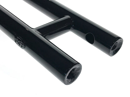 14in. x 1-1/4in. MX47 Straight T-Bar Handlebar - Gloss Black.