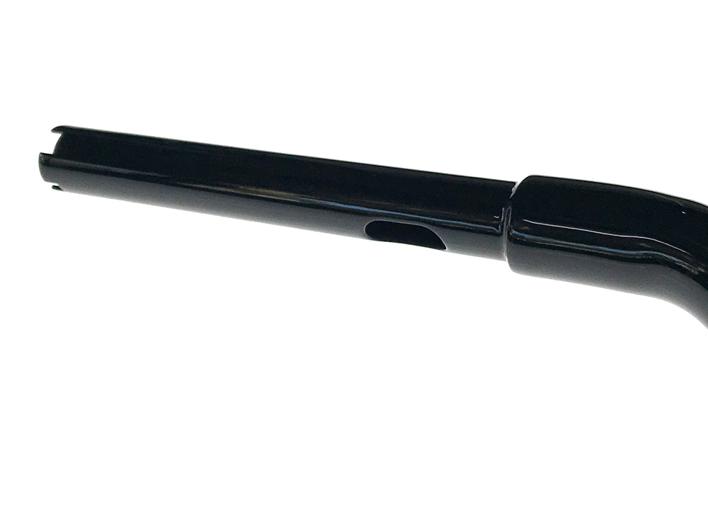 14in. x 1-1/4in. MX47 Straight T-Bar Handlebar - Gloss Black.