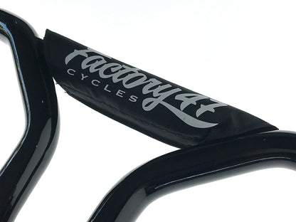 12in. x 1-1/4in. MX47 Pullback T-Bar Handlebar - Gloss Black.