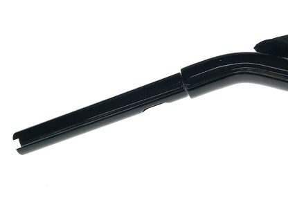 12in. x 1-1/4in. MX47 Pullback T-Bar Handlebar - Gloss Black.