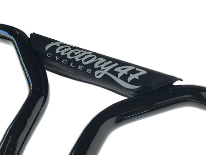 14in. x 1-1/4in. MX47 Pullback T-Bar Handlebar - Gloss Black.