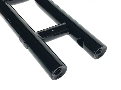 12in. x 1-1/4in. Cali Straight T-Bar Handlebar - Gloss Black.