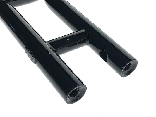 12in. x 1-1/4in. Cali Straight T-Bar Handlebar - Gloss Black.