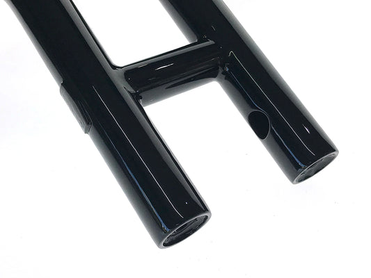 12in. x 1-1/4in. Cali Pullback T-Bar Handlebar - Gloss Black.