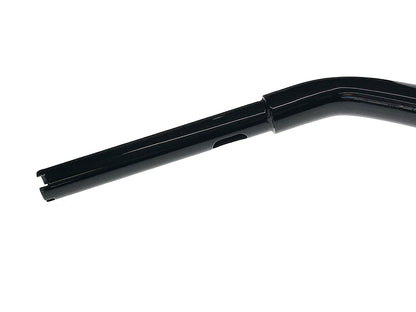 12in. x 1-1/4in. Cali Pullback T-Bar Handlebar - Gloss Black.