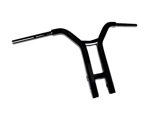 14in. x 1-1/2in. Factory Racing Straight T-Bar Handlebar - Gloss Black. Fits CVO Road Glide 2023up & Road Glide 2024up