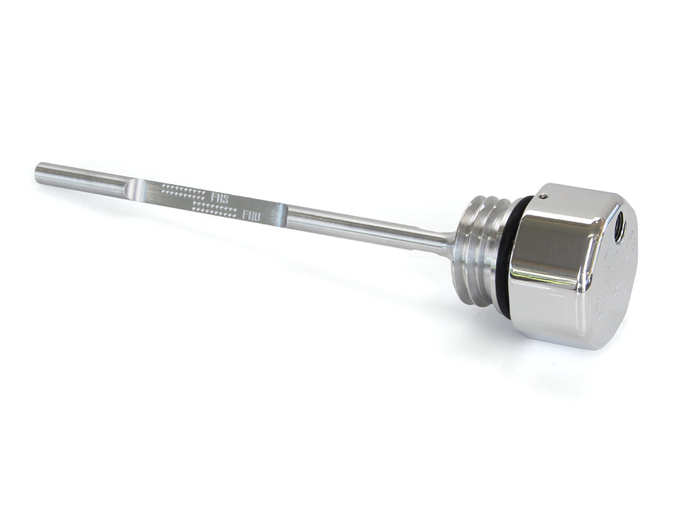 Vented Dipstick - Polished. Fits Touring 2017up.