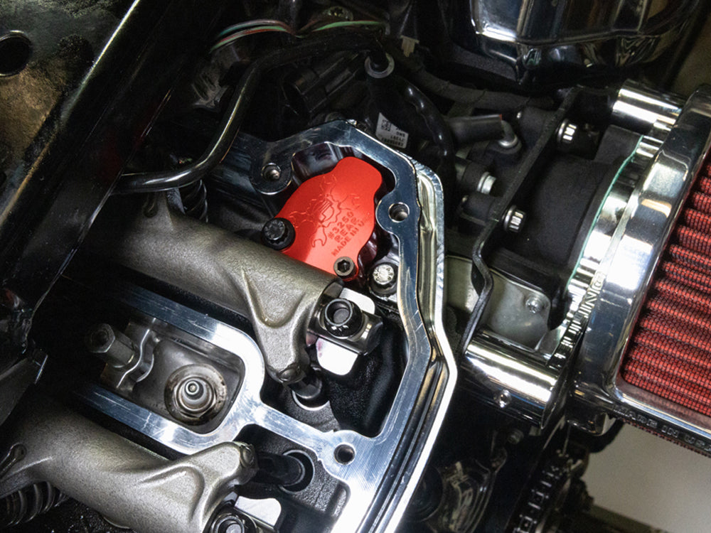 Rocker Box / Cylinder Head Breathers. Fits Touring 2017-2024 & Softail 2018-2024