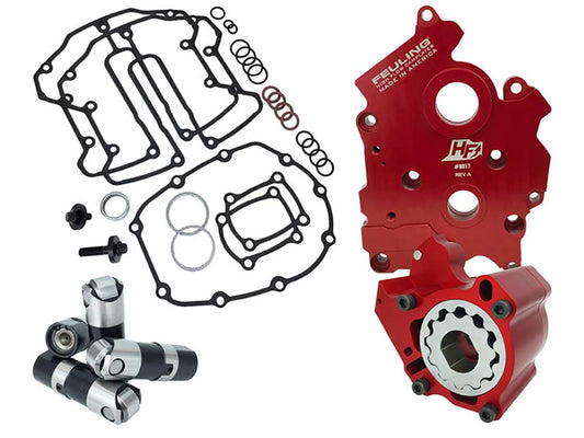 Race Series Oil System. Fits Milwaukee-Eight 2017up with Oil Cooled Engine