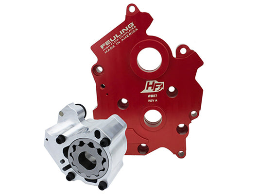 HP+ Oil System with Oil Pump & Cam Plate Only. Fits Milwaukee-Eight 2017up with Oil Cooled Engine