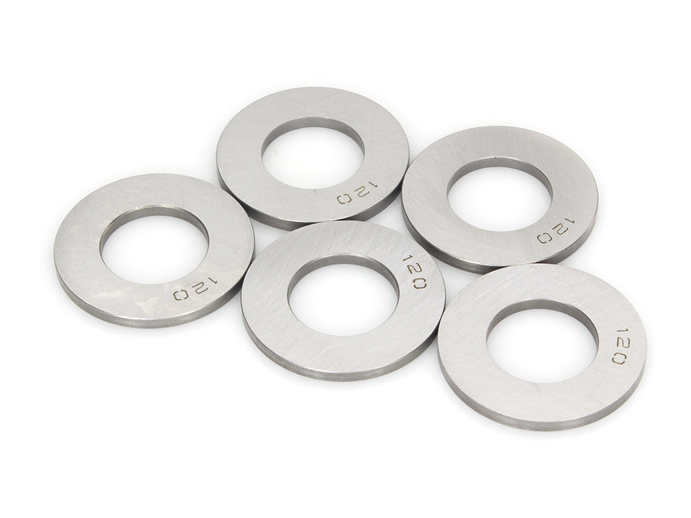 0.120in. Cam Sprocket Spacer - Pack of 5. Fits Twin Cam 2007-2017 & Milwaukee 8 2017up