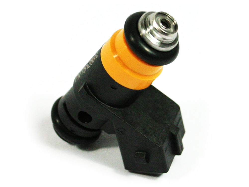 Fuel Injector 5.7g/s EV-1. Fits Touring 2002-2005 & 2008-2016, Dyna 2004-2005, Softail 2001-2005 & 2016-2017, Sportster 2007-2017, V-Rod 2002-2017