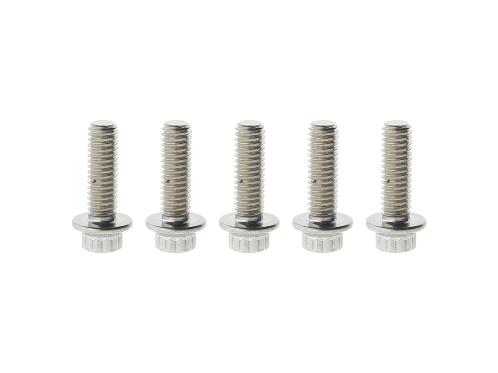 Front Disc Rotor Bolts - Stainless 12 Point ARP. 5/16in.-18 x 1.0in.. Fits Most HD models 1984up.