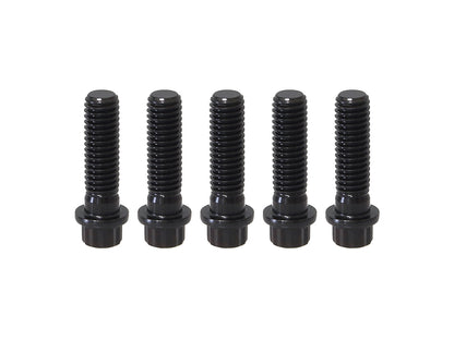 Rear Pulley Bolts - Black 12 Point ARP. 7/16in.-14 x 1.50in.