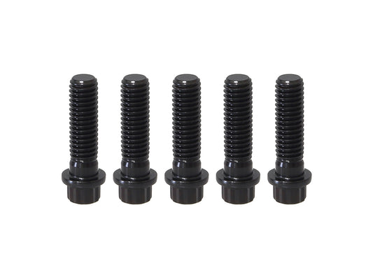 Rear Pulley Bolts - Black 12 Point ARP. 7/16in.-14 x 1.50in.