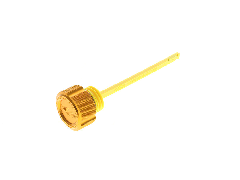 Magnetic Engine Oil Dipstick - Gold. Fits Touring 2017up