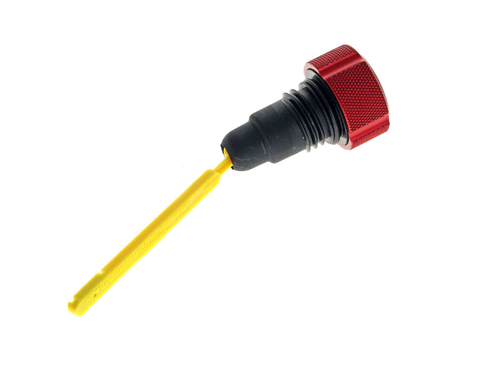 Magnetic Engine Oil Dipstick - Red. Fits Touring 2007-2016