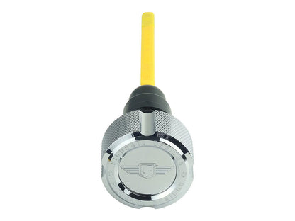 Magnetic Engine Oil Dipstick - Silver. Fits Touring 2007-2016