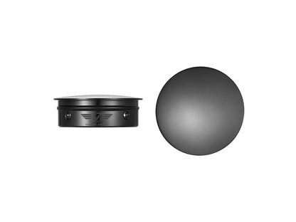 Swingarm Pivot Bolt Covers - Black. Fits Touring 2011up