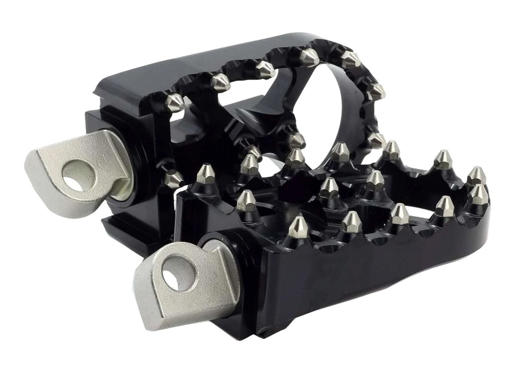 V3 MX Footpegs with HD Male Mount - Black.