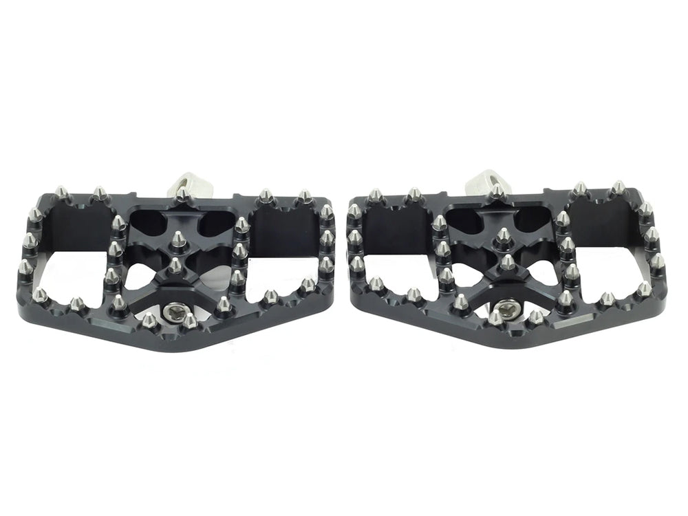 V4 MX Mini Floorboards with HD Male Mount - Black.