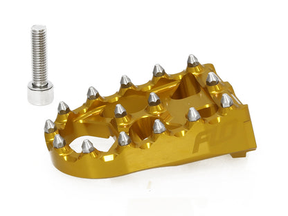 Brake & Shiftpeg - Gold. Fits Touring Only With Flo Brake/Shift Arms.