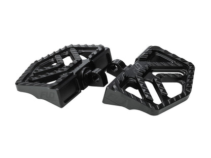 Savage Series Mini Floorboards with HD Male Mount - Black