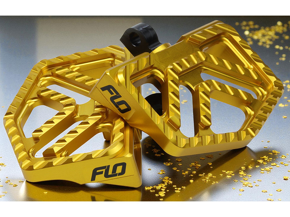 Savage Series Mini Floorboards with HD Male Mount - Gold