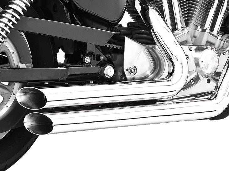 Amendment Exhaust - Chrome. Fits Sportster 2004-2021