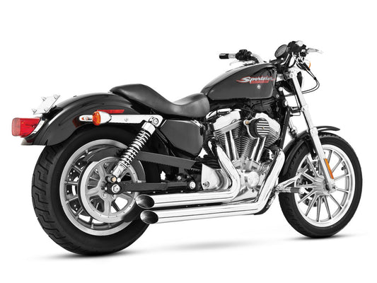 Amendment Exhaust - Chrome. Fits Sportster 2004-2021